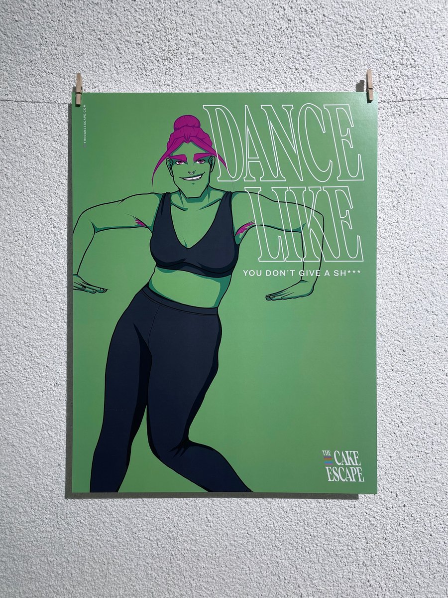 Image of Poster - Dance like you don't give a sh***