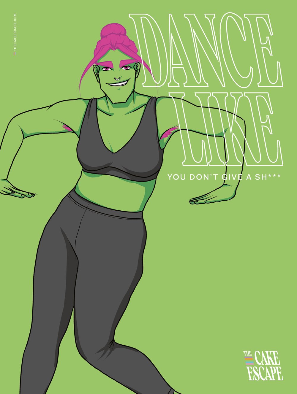 Image of Poster - Dance like you don't give a sh***