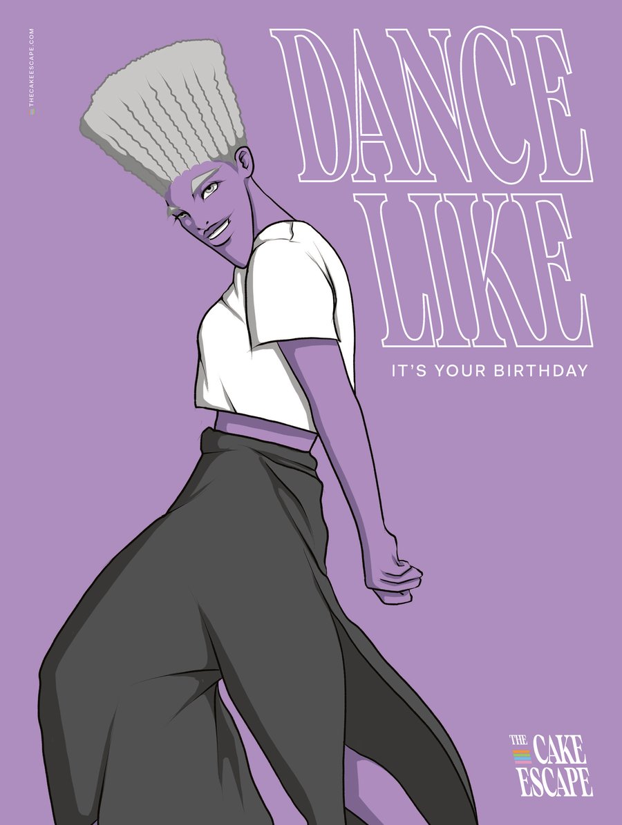 Image of Poster - Dance like it's your birthday