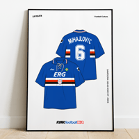 Image 1 of Mihajlovic print Sampdoria