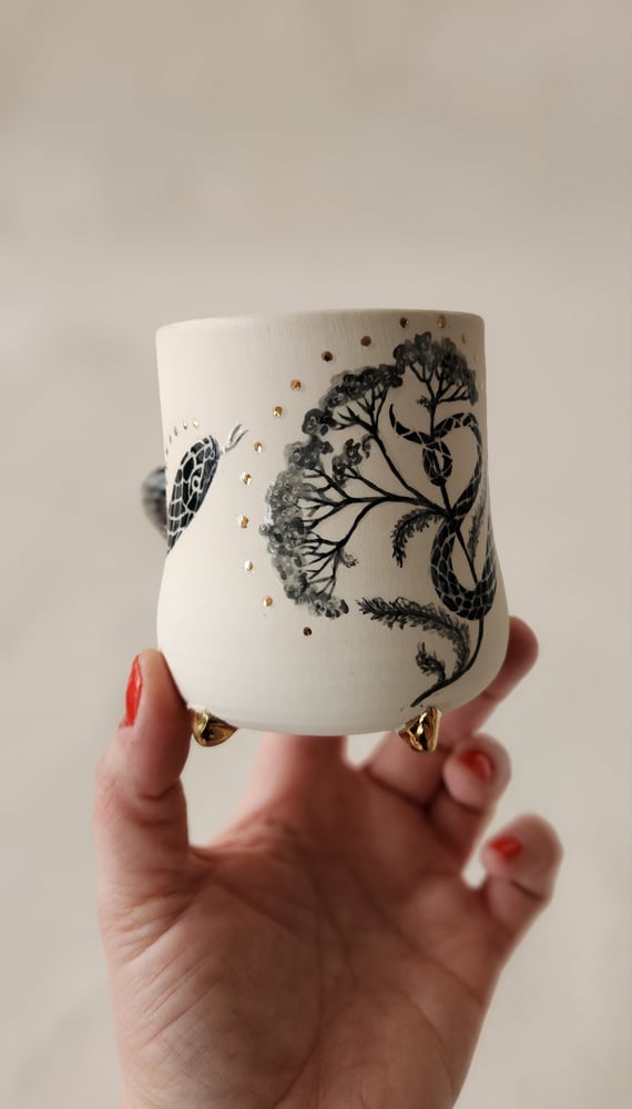 Image of Snake & Yarrow mug