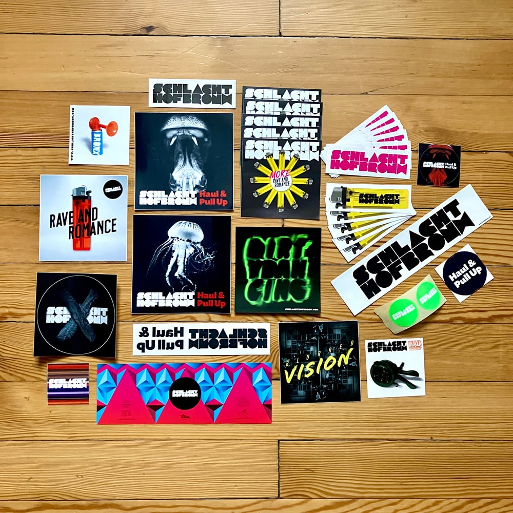 Image of Schlachthofbronx Sticker & Tattoo Set