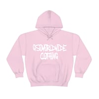 GSOWORLDWIDE GRAFFITI HOODIE (BABY PINK)