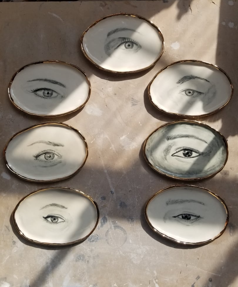 Image of Lovers eye dish (customizable)