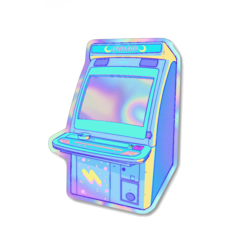 Image of Arcade Holographic Sticker