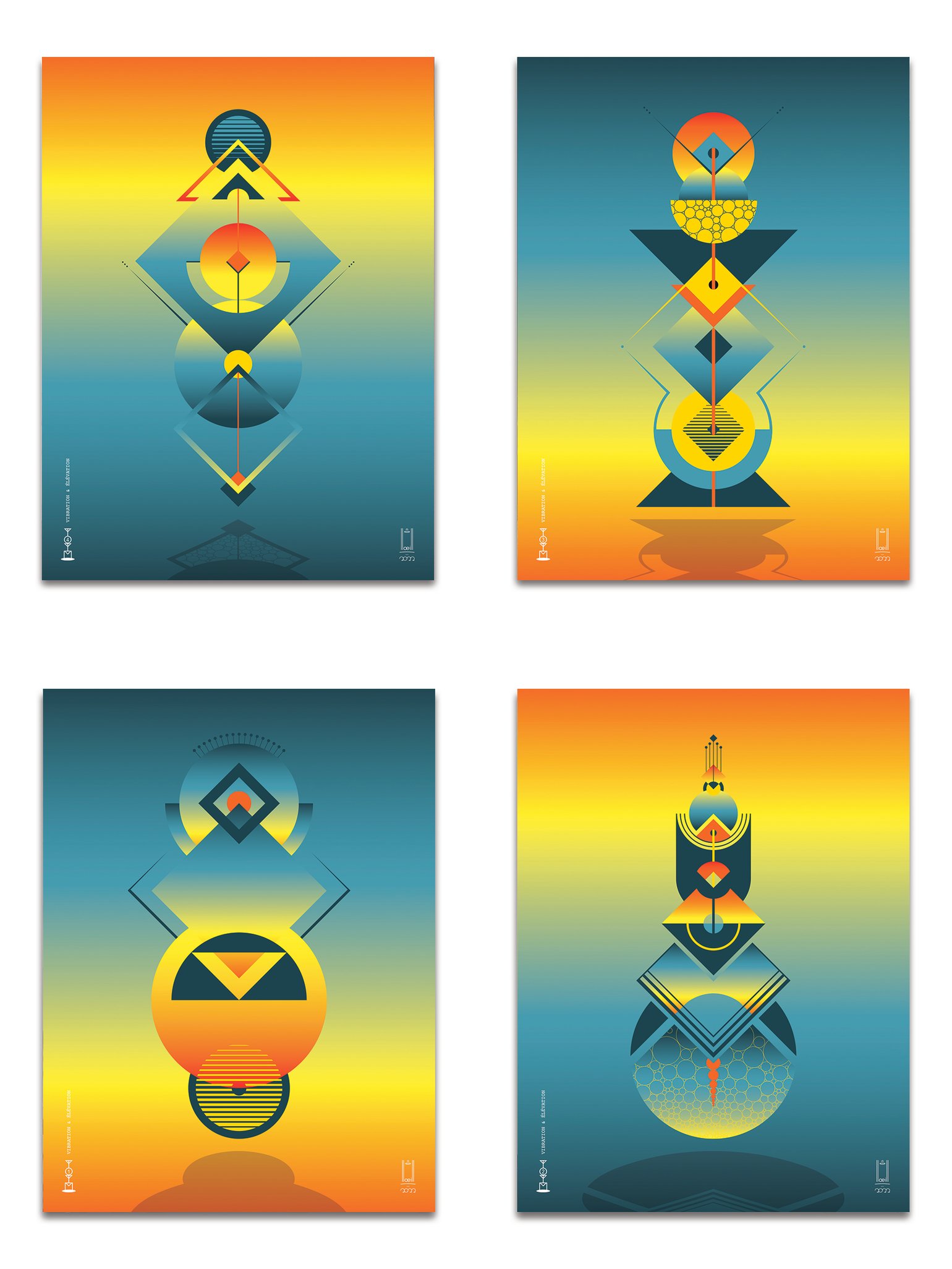 Image of Prints Série "VIBRATION & ELEVATION"