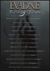 Poster Evadne European Tour 2023 "The Pale Light Of Fireflies" 