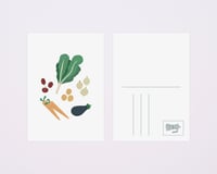 Image 1 of POSTCARD - VEGETABLES