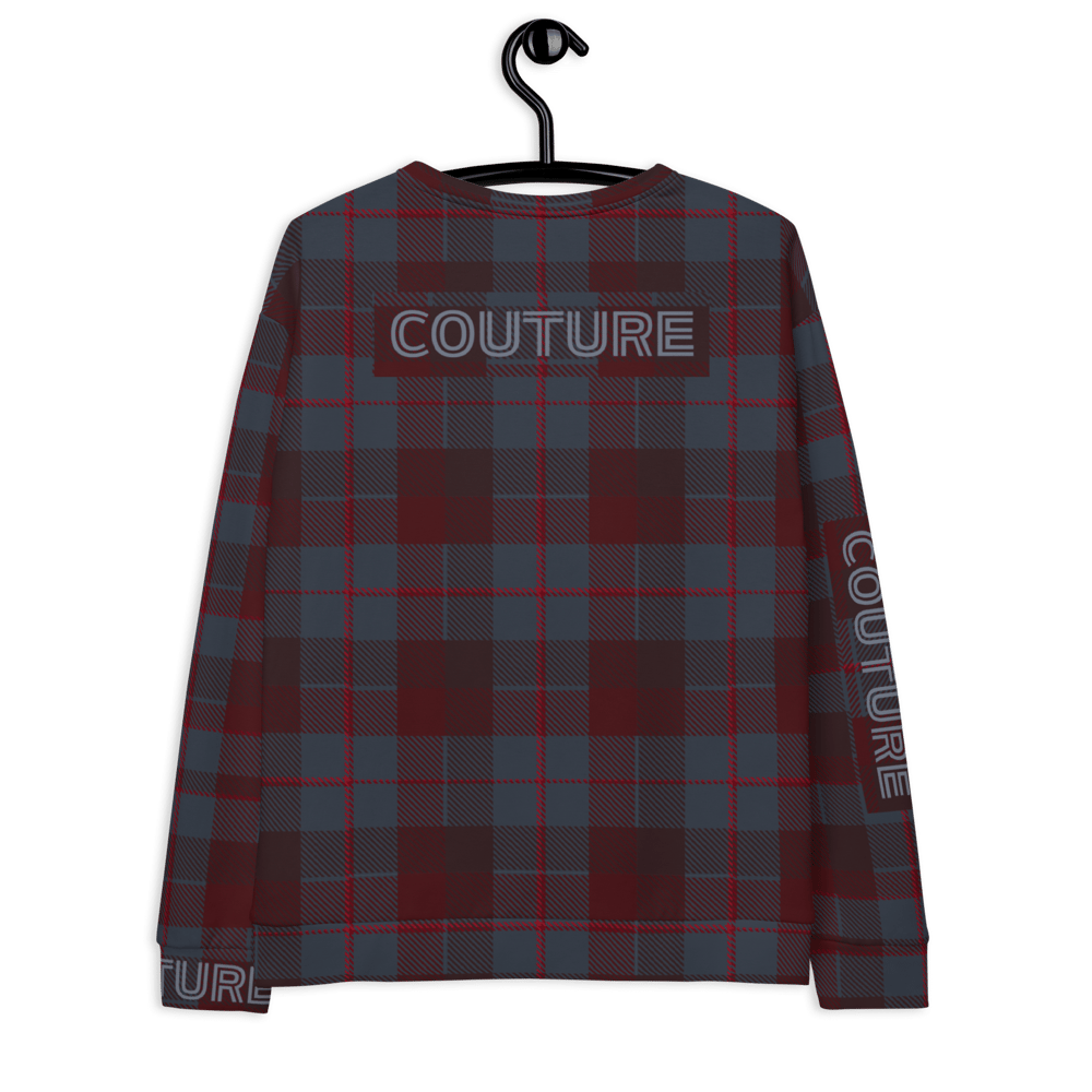 LAGOS TRAFFIC COUTURE TARTAN SWEATSHIRT (FUSION)