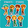 BTS Dynamite sticker pack