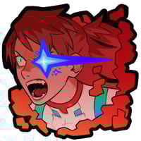 Image 1 of Holo 999 Asuka Sticker 
