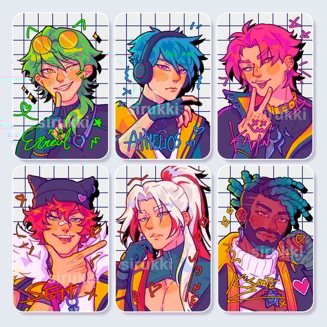 Heartsteel photocards