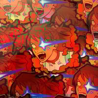 Image 3 of Holo 999 Asuka Sticker 