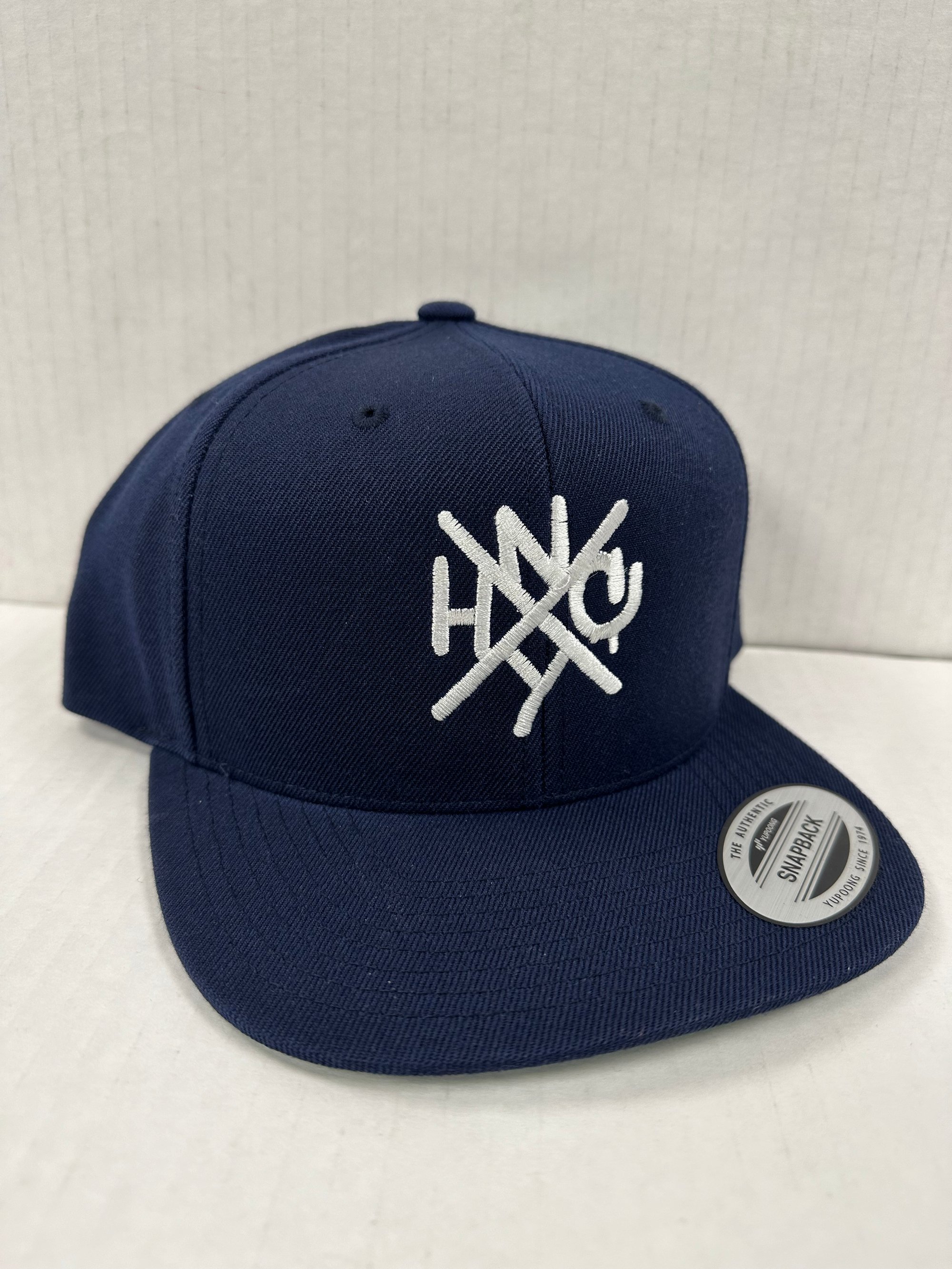 The ORIGINAL NYHC New York Hardcore Snapback Hat NAVY The ORIGINAL NYHC New York Hardcore Snapback Hat NAVY