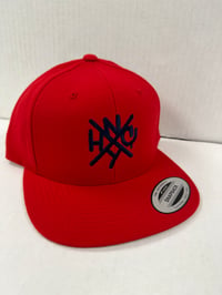 ORIGINAL NYHC New York Hardcore Snapback Hat RED & BLACK