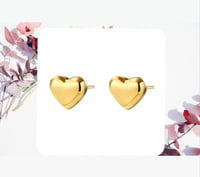 Image 5 of Sweetheart Stud Earrings