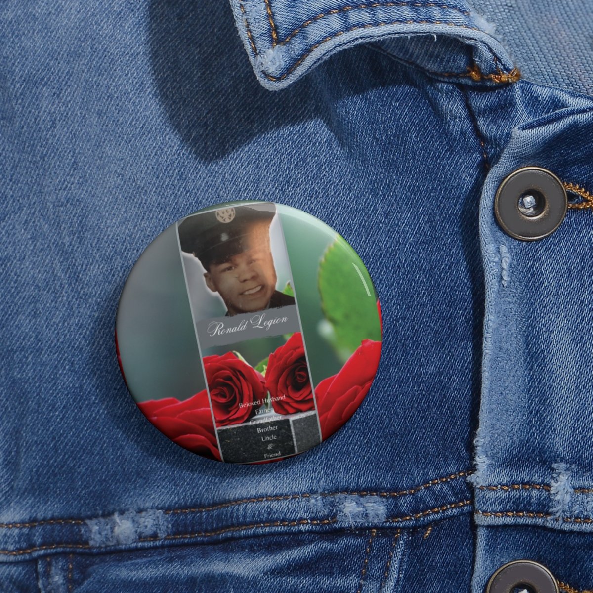 Image of Customized Pin Back Buttons