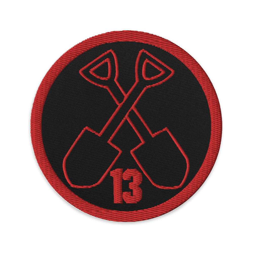 WEDNESDAY 13 - 3" ROUND PATCHES