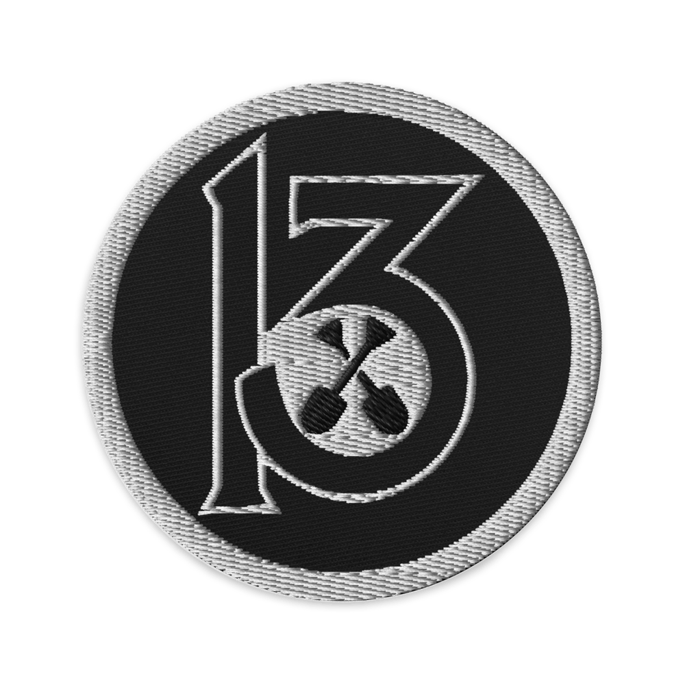 WEDNESDAY 13 - 3" ROUND PATCHES