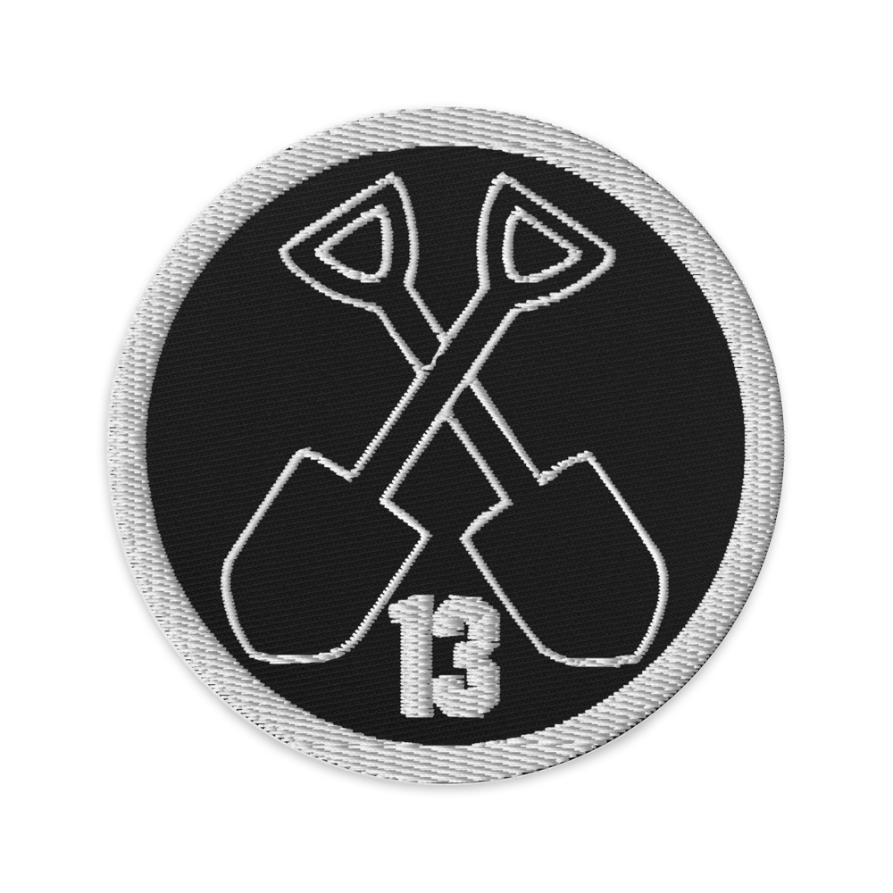 WEDNESDAY 13 - 3" ROUND PATCHES