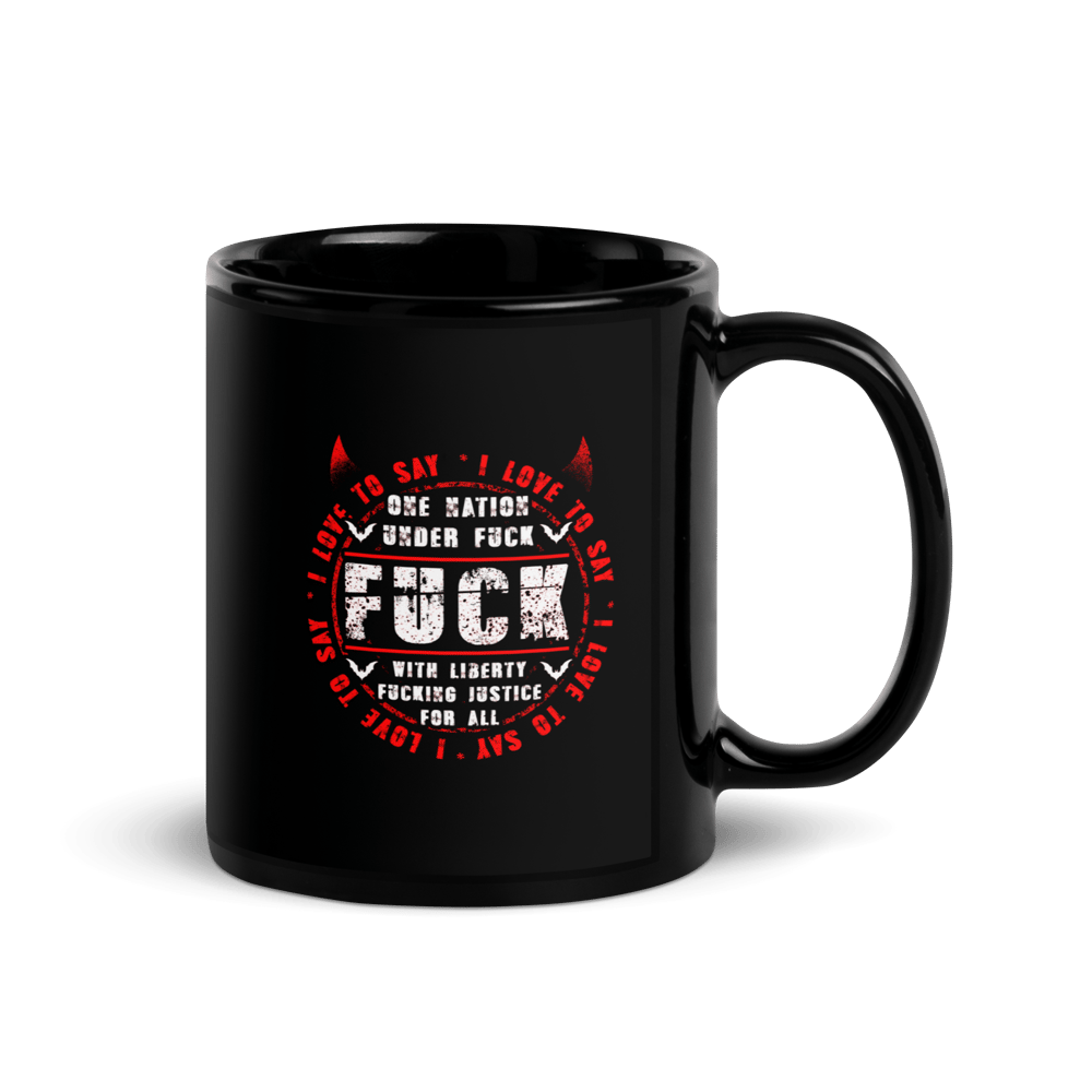  WEDNESDAY13 "ONE NATION UNDER F**K" MUG