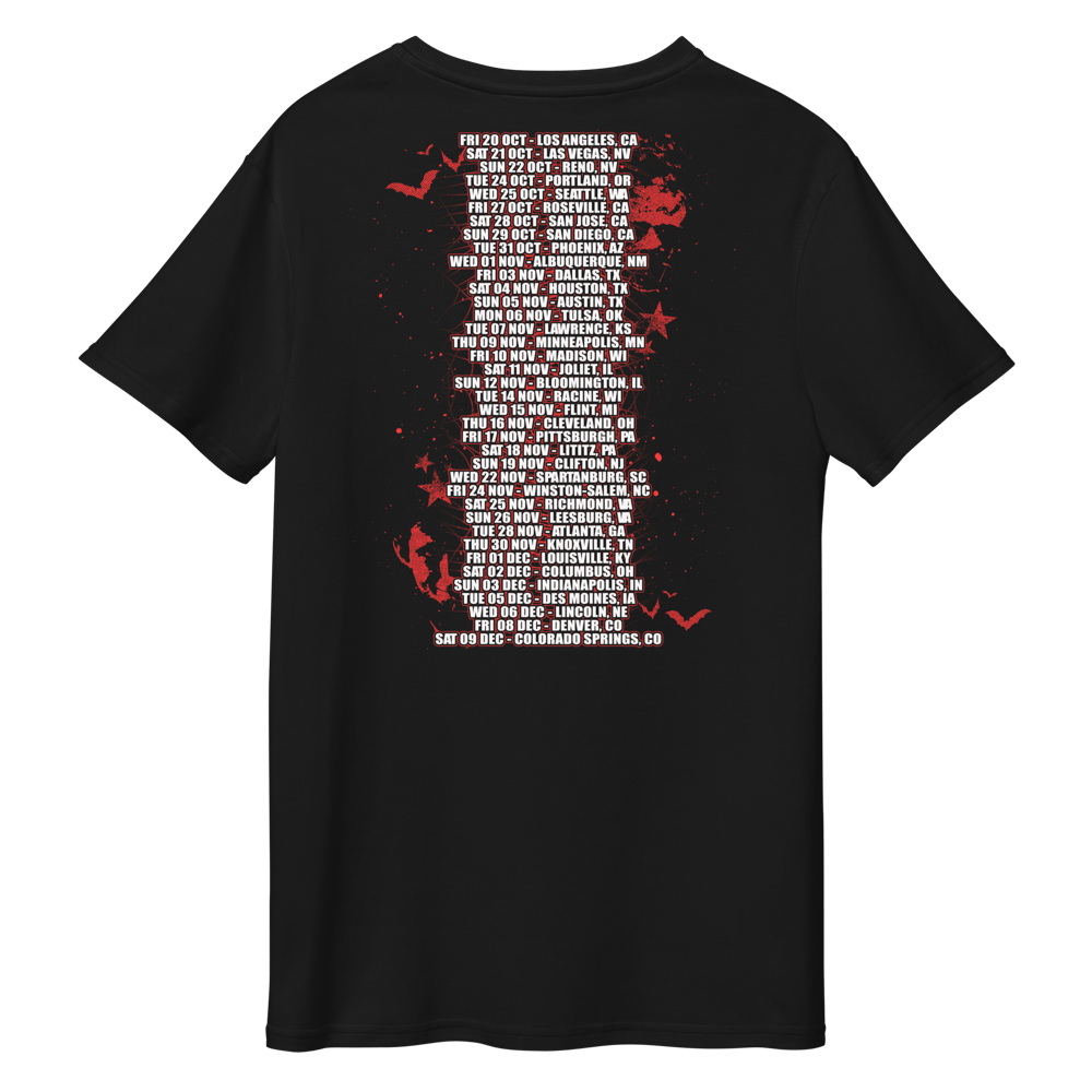 WEDNESDAY 13 - "DEAD IN HOLLYWOOD" 2023 TOUR SHIRT