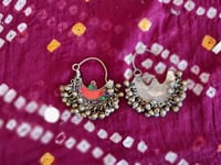 Image 2 of Tribal Kuchi Earrings - (TJ002)