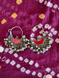 Image 1 of Tribal Kuchi Earrings - (TJ002)