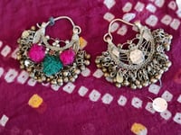 Image 3 of Tribal Kuchi Earrings - (TJ003)