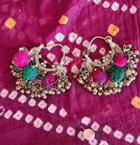 Image 1 of Tribal Kuchi Earrings - (TJ003)
