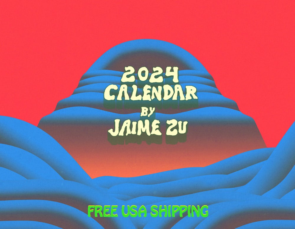2024 CALENDAR - Hypnagogic Flashes 