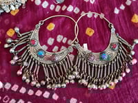 Image 1 of Tribal Kuchi Earrings - (TJ004)
