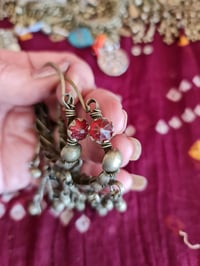 Image 4 of Tribal Kuchi Earrings - (TJ005)