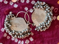 Image 4 of Tribal Kuchi Earrings - (TJ008)