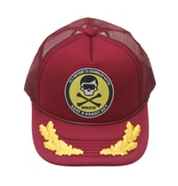 Image 3 of FM "Have A Bandit Day" Captains Hat (Crimson)