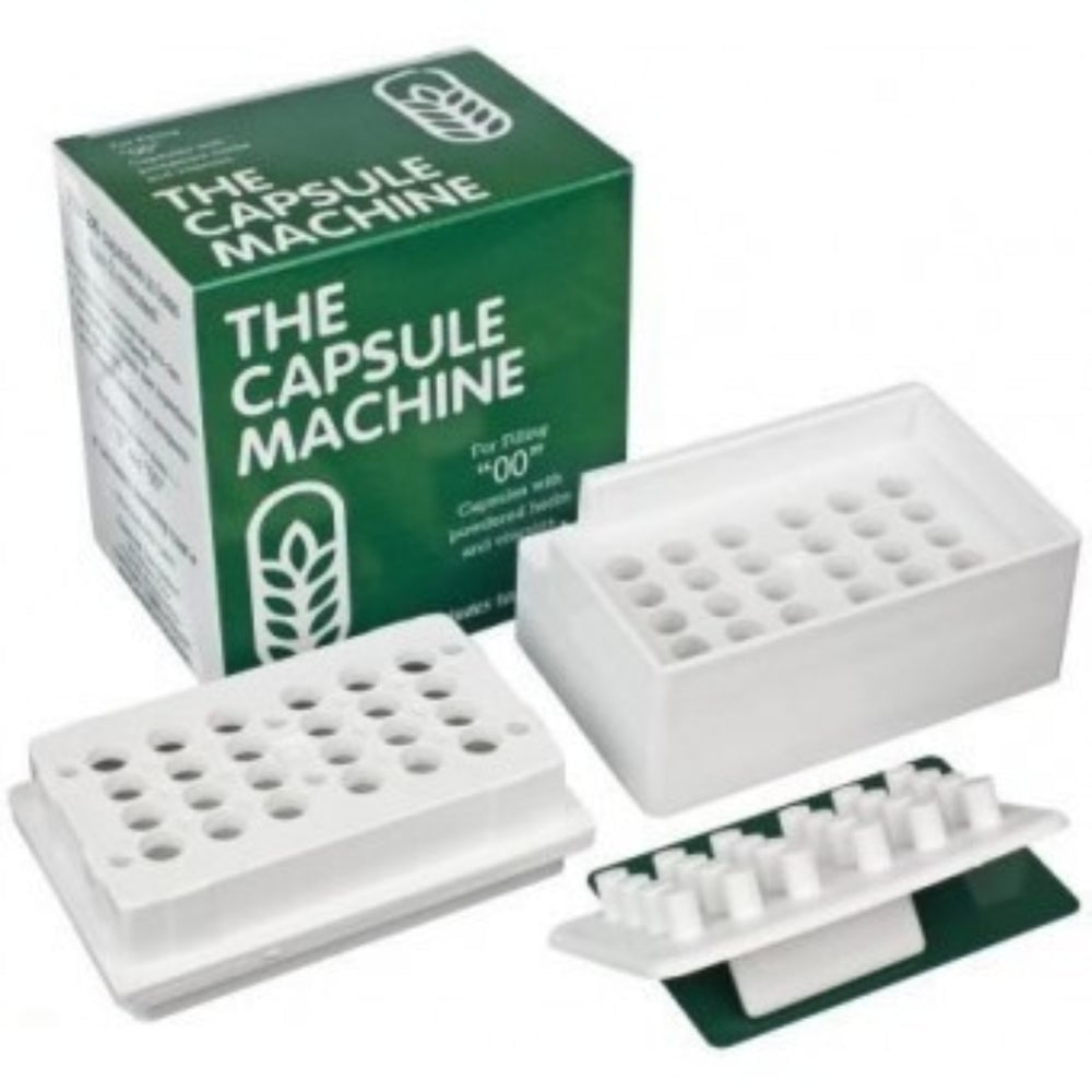 24-FILL CAPSULE MACHINE & VEGETARIAN CAPSULES FOR PERSONAL COMPOUND MAKING