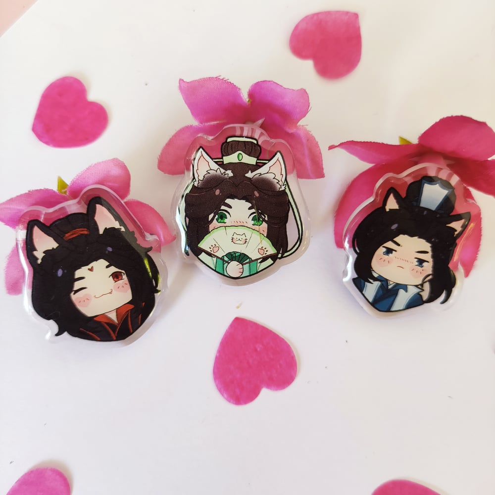 SVSSS - Kemonomimi Acrylic Pins