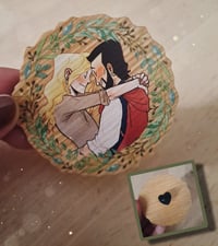 Comics Goldenheart Wooden Pin