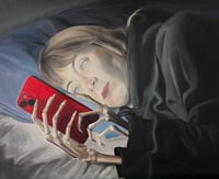 "HALF DEAD GIRL" PRINT