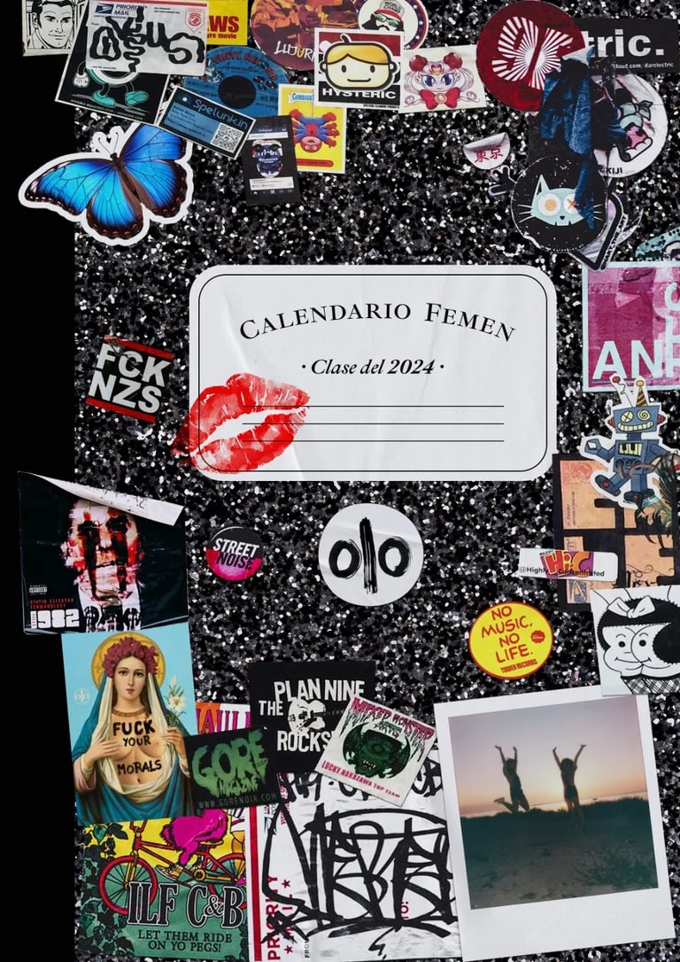 Calendario Femen Spain 2024