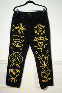 Image 1 of Black Denim 34"