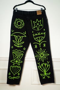 Image 2 of Black Denim 34"