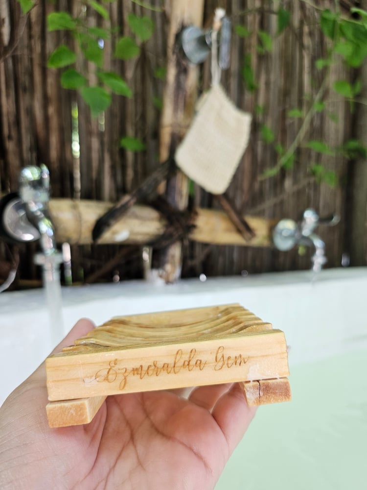 Image of Bamboo Soap Saver