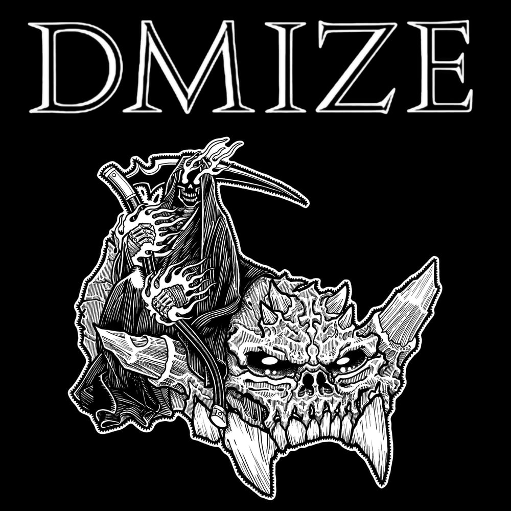 Image of Dmize-Calm Before The Storm b/w Beneath The Cloak 45  