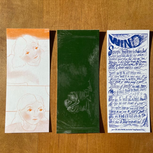 Dizzy & Mundus Press: Bookmark Calendar 2024