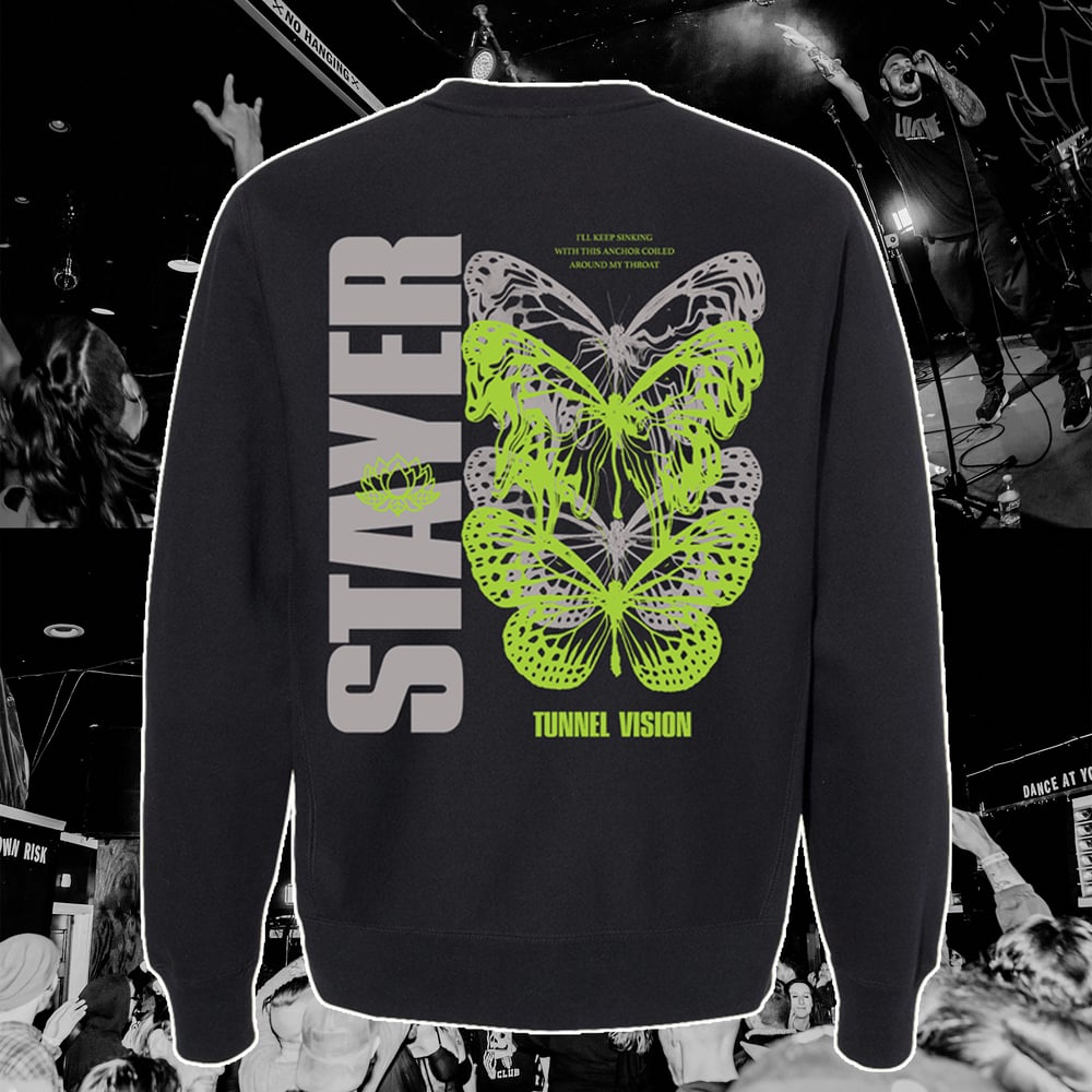 (Small ONLY) Tunnel Vision Crewneck