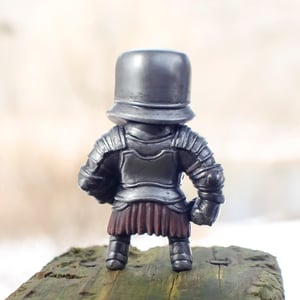 Image of Black Iron Knight (Silver Version)