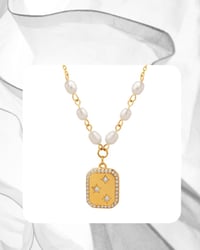 Image 2 of Pearl Stardust Necklace 