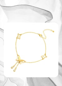 Image 4 of Butterfly Anklet