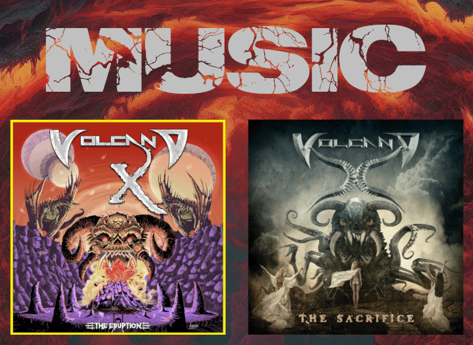 Image of The Eruption and The Sacrifice CD's